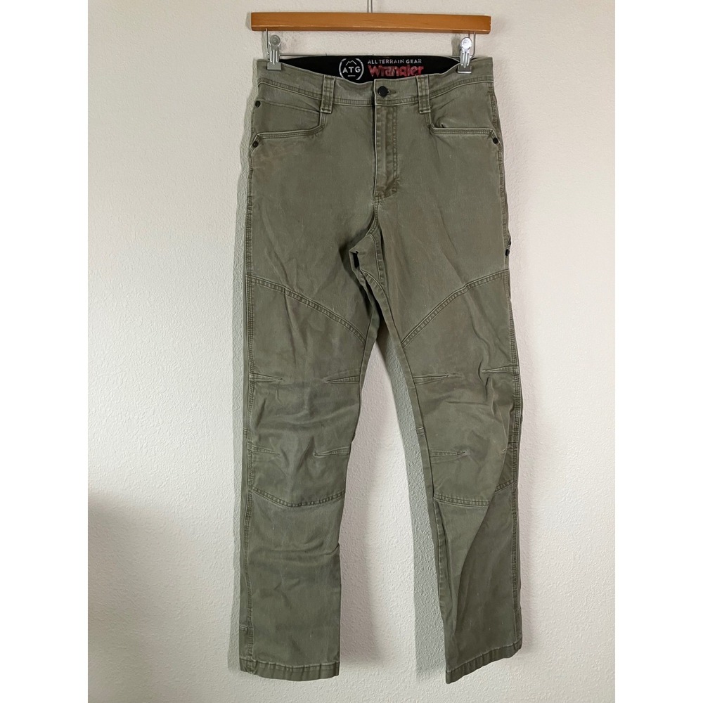 WRANGLER Men ATG Utility Pants (Bundle of 2) 32x34 Cargo Articulated Work Hiking - Picture 2 of 16